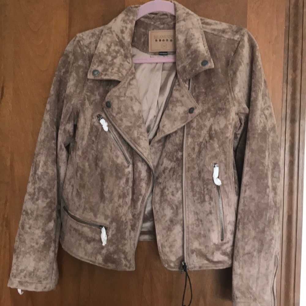 RELISTED!! BlankNYC Faux Suede Jacket